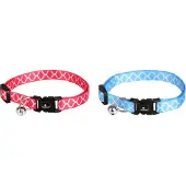 Flamingo Kattenhalsband Amsi - Kattenhalsband - Assorti Multi-Color 20-35 Cm
