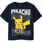 Name it Shirt 'NKMJamish Pokemon' navy / geel / rood / wit