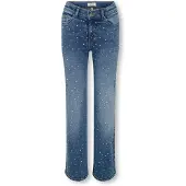 Kids Only GIRLS Jeans 'KOGJUICY' blauw denim
