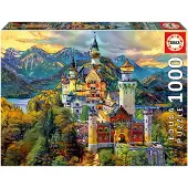 Educa - puzzel - 1000 stuks - NEUSCHWANSTEIN CASTLE