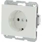 Berker Stopcontact | | K1 (Inbouw, Randaarde, Wit)