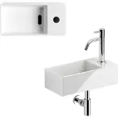 Clou New Flush 3 fontein met Freddo 2L en MiniSuk chroom