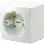 Q-Link Perilex stopcontact | Q link (Opbouw, 16A, Crème)