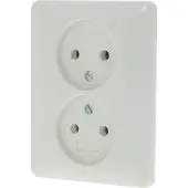 Gira Stopcontact | | S55 (Inbouw, Wit)