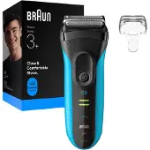 Braun Series 3+ 3040S Blauw