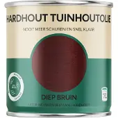 Tuinhoutolie Hardhout Diep Bruin 750 ML