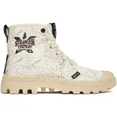 Palladium Veterschoen gemengde kleuren / wit