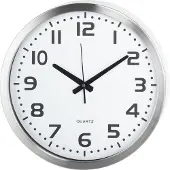 0 0 Radiografische wandklok, wit