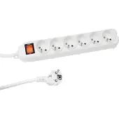 Perel Penaarde stekkerdoos 6-voudig | | 1.5 meter