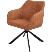 DS4U - Seff armstoel terugdraai - roestbruin