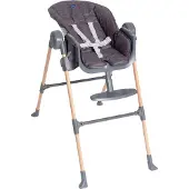 Chicco Polly Essential Home Highchair Grijs Kinderen