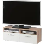 Bega Stolkom Tv-kast RANA 2 open vakken en 2 kleppen, geschikt voor tv tot 42 inch