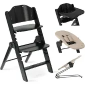 Deryan Odin Luxe Kinderstoel met Bouncer - Zwart/Nougat