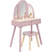 Little Dutch Kaptafel – Hout – Pink