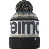 Reima Muts 'Taasko' beige / donkergrijs / zwart / wit