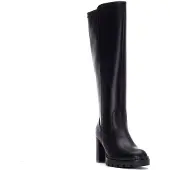 Xti Xtivoor vrouwen. 14452401-NEGRO Laarzen 144524 zwart (38), 5 tot 8 cm, Ritssluiting, Casual