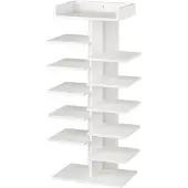 Vicco Stepy Schoenenkast – 45 x 114 cm met 10 compartimenten Wit