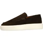 Manfield Lage schoen mokka