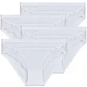 Sloggi Slips Romance Tai PACK DE 4 dames FR 40