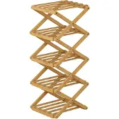 Vicco Ziggy Schoenenkast – 26 x 68.5 cm met 5 compartimenten Bamboe