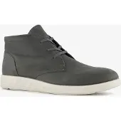 Ecco leren heren veterboots grijs maat 44