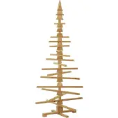 vidaXL Houten kerstboom KOTKA 180 cm Massief grenenhout