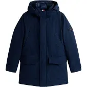 Tommy Hilfiger heren parka "Rockie" met donsvulling en capuchon, blauw (Desert Sky), maat XL