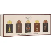 Lattafa Pride Gift Set Collectie No. 4 - 5 x 20ml (Deze set bevat: Art of Arabia III, Ajwa, Al Qiam Gold, Mass, Brioche Vanille)