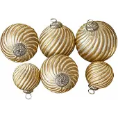 Loberon Kerstbal set van 6 Frasetta