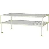 En.casa Salontafel Lindau 100x50x46 cm cremewit []