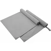 vidaXL Sporthanddoeken 2 st Donkergrijs 90 x 180 cm