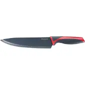 Westmark Koksmes, lemmetlengte 20 cm, breed lemmet, met mesbeschermer, roestvrij staal/kunststof, antraciet/rood, 14542270