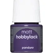 Panduro Hobbylak mat - 45 ml - donkerpaars