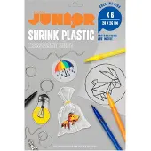 Panduro Junior - krimpfolie - 6 vellen - transparant