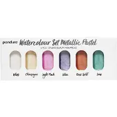 Panduro set aquarelverf - metallic - pasteltinten