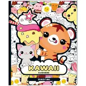 Pipoos Kleurboek - Kawaii 'Snacktime'