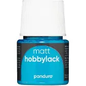 Panduro Hobbylak mat - 45 ml - caribisch blauw