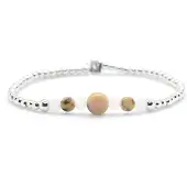 Heaven Eleven KIDS- meisjes - armband - zilver - 925 - 2,5mm - Naturel - 15cm