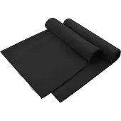 vidaXL Buiten Stoel Handdoeken 2 st Zwart 130 x 60 cm
