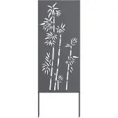 vidaXL Tuin Privacy Scherm Antraciet 50 x 140 cm Koudgewalst staal