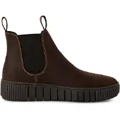Tamaris Chelsea boots 'Chelsea Boots 1-25403-43-309 309 Echtleder in braun' bruin