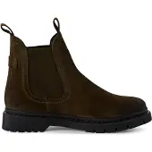 Tamaris Chelsea boots donkergroen