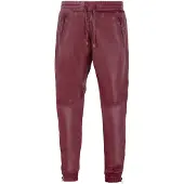 Infinity Leather Leren joggingbroek voor heren, Boston
