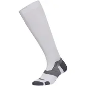 2XU Vectr L.Cush Sokken Wit/Grijs