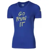 Asics Motion Dry Dames Blauw Topje