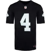 Nike NFL Las Vegas Raiders 4 Derek Carr Home Limited Played Jersey