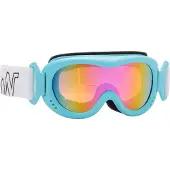 Demon Snow 6 Mirror, ski bril, junior, lichtblauw