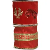 Décoris Lint pes l500b10h0,01 cm rood a2