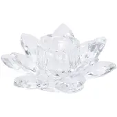 Décoris Theelicht glas kristal helder kerst