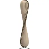 Tom Rossau Vloerlampe , Hout, Woonkamer, Hout